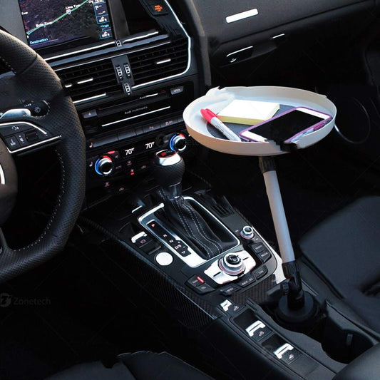 "Revolutionize Your Commute with our 360-Degree Rotation Car Tray Holder!