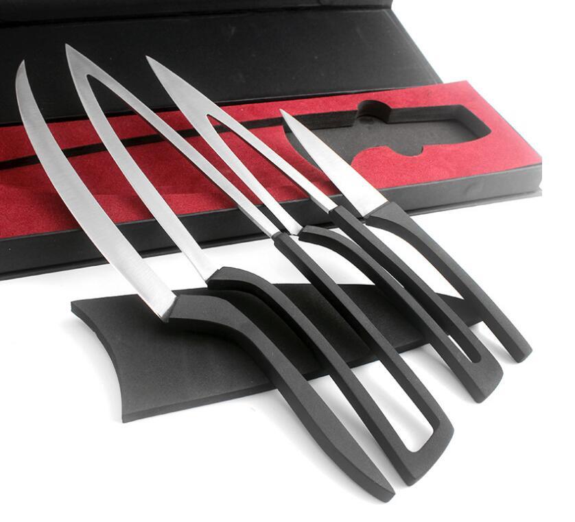 Four-piece Set Of Stainless Steel Integrated Knives