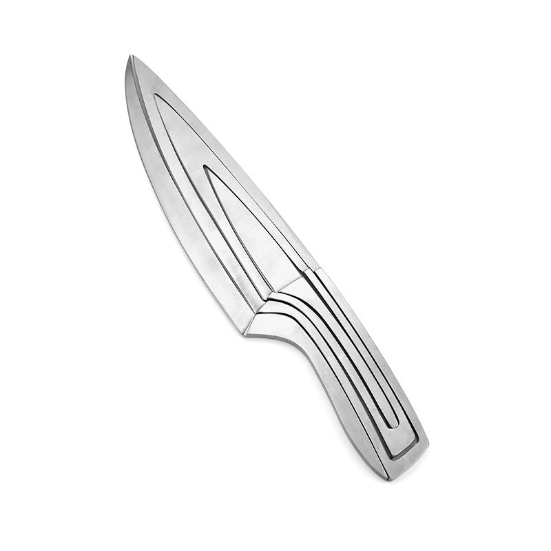 Four-piece Set Of Stainless Steel Integrated Knives