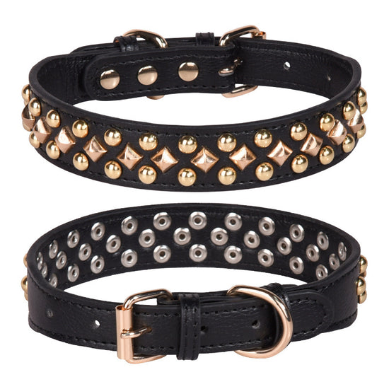 Rivet Dog Collar