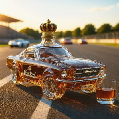 Police Car Shaped Whisky Bottle - Creative Decorative Bottle for Bar/Home Gift