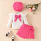 PREPPY  Big Bow  3-Piece Set
