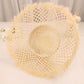 Trendy French Raffia Hat Vintage Style