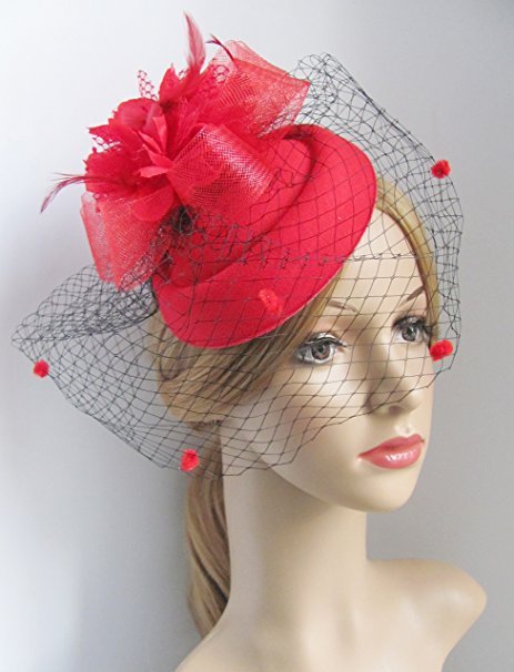 Tea Time, Sundays Best Hat- Hair accessories