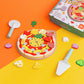 Pizza Puzzle for Children- Role Playing wooden toys