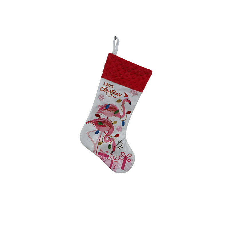 Pink Flamingo Christmas Stockings