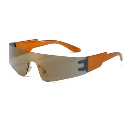 Monocle Punk Sports  Men's Frame Color Fashion Glasses