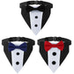 WEDDING COLLAR Pet dog triangle scarf dog drool scarf big dog tie
