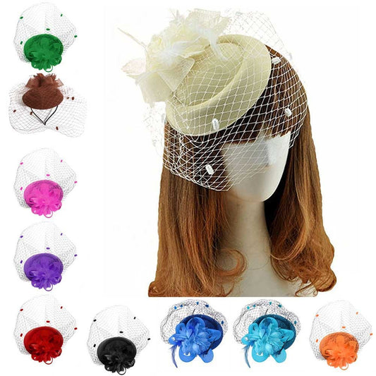 Tea Time, Sundays Best Hat- Hair accessories