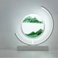 LED Flowing Sand Painting Lamp: Night Light for Home (Gift Option)