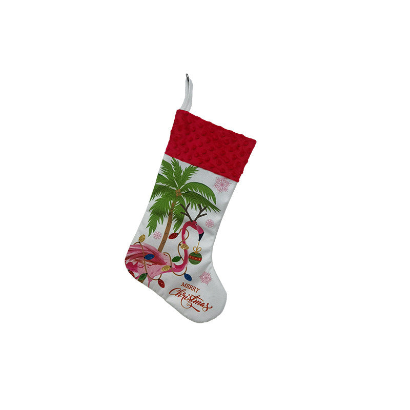 Pink Flamingo Christmas Stockings