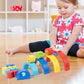 Early Education Rainbow Animal Balance Building Blocks Fun Enlightenment Kindergarten Stacker Musician Eye Coordination Stacking Height