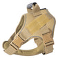 Tactical dog vest: for large dogs  – training, military-style accessories.