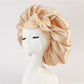 New Silk Bonnet For Sleeping Women Satin Bonnet Hair Bonnet Night Sleep Cap