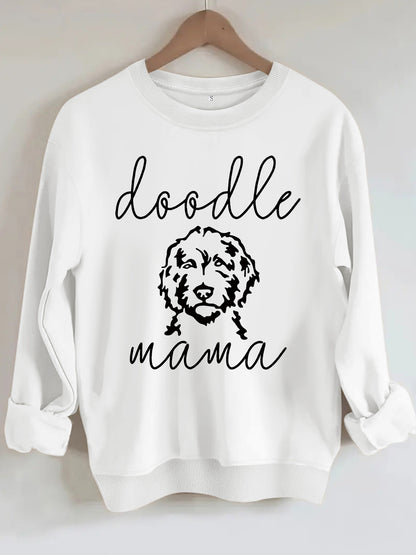 Sweatshirt with Doodle dog
