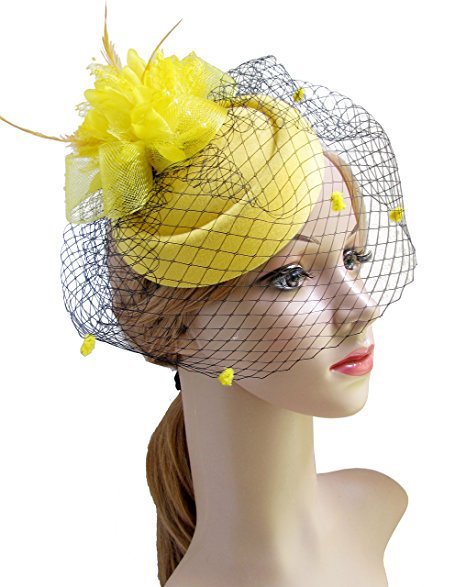 Tea Time, Sundays Best Hat- Hair accessories