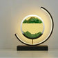 LED Flowing Sand Painting Lamp: Night Light for Home (Gift Option)