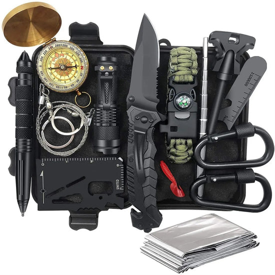 Daddy Gift - Outdoor Survival Kit Wilderness Survival Tool Set