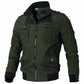 FabbuFinds Bomber Jacket Men Fashion Casual Windbreaker Jacket Coat Men
