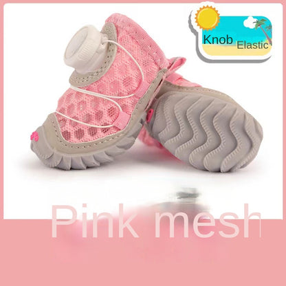 Dog shoes with soft sole and thin design small dog shoes for Teddy Pomeranian and Bear special dog shoes