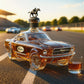 Police Car Shaped Whisky Bottle - Creative Decorative Bottle for Bar/Home Gift