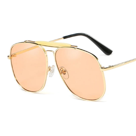 Metal sunglasses candy colored glasses sunglasses toad glasses