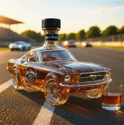 Police Car Shaped Whisky Bottle - Creative Decorative Bottle for Bar/Home Gift