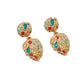 Vintage Court Style Baroque Rhinestone Earrings