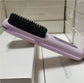 Travel 2 In 1 Straight Hair Comb Wireless Hair Straightener Brush Hair Fast Heating Portable Hot Curler USB Charging