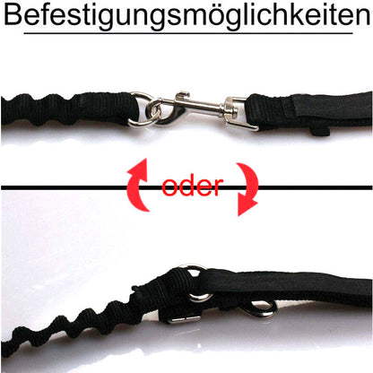 Bicycle Traction Dog Chain & Detachable Dog Walker Harness - Safe & Hands-Free Dog Control