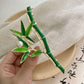 Hairpin,  Green Bamboo clip,Banana Clip