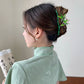 Hairpin,  Green Bamboo clip,Banana Clip